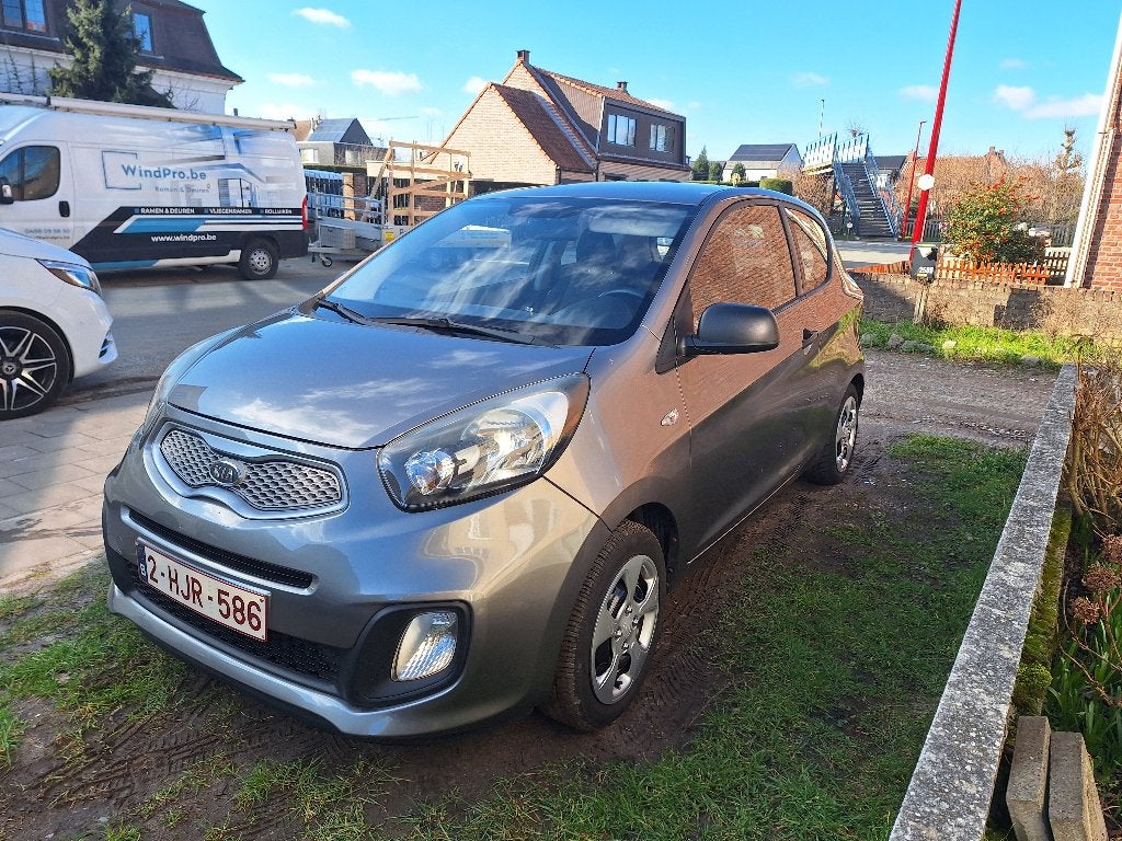 Kia Picanto, Auto's, Kia, Euro 5, Stof, 99 g/km, Grijs