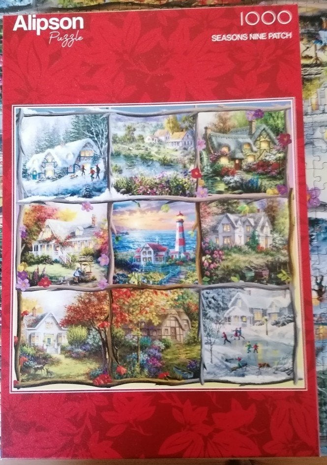 Alipson puzzel 1000 stuks, Hobby & Loisirs créatifs, Sport cérébral & Puzzles, Enlèvement ou Envoi, 500 à 1500 pièces, Comme neuf