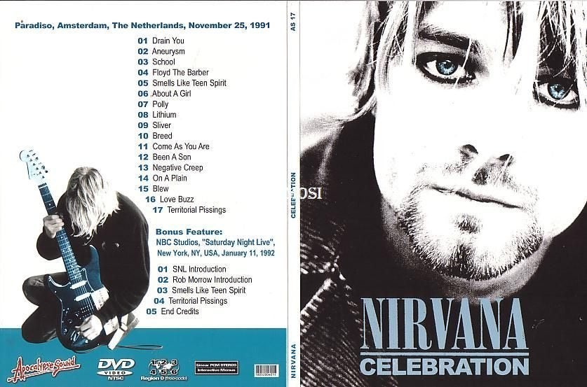 DVD - NIRVANA - CELEBRATION, Verzenden, Nieuw in verpakking, Concert