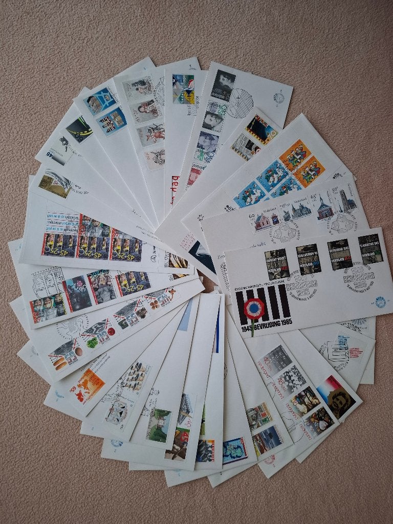 postzegels, Verzenden