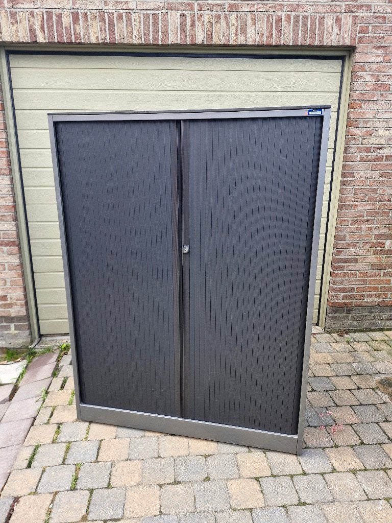 25xMooie Metalen Roldeurkast-Ahrend - Topprijs!, Ophalen, 100 tot 150 cm, Zo goed als nieuw, Met slot