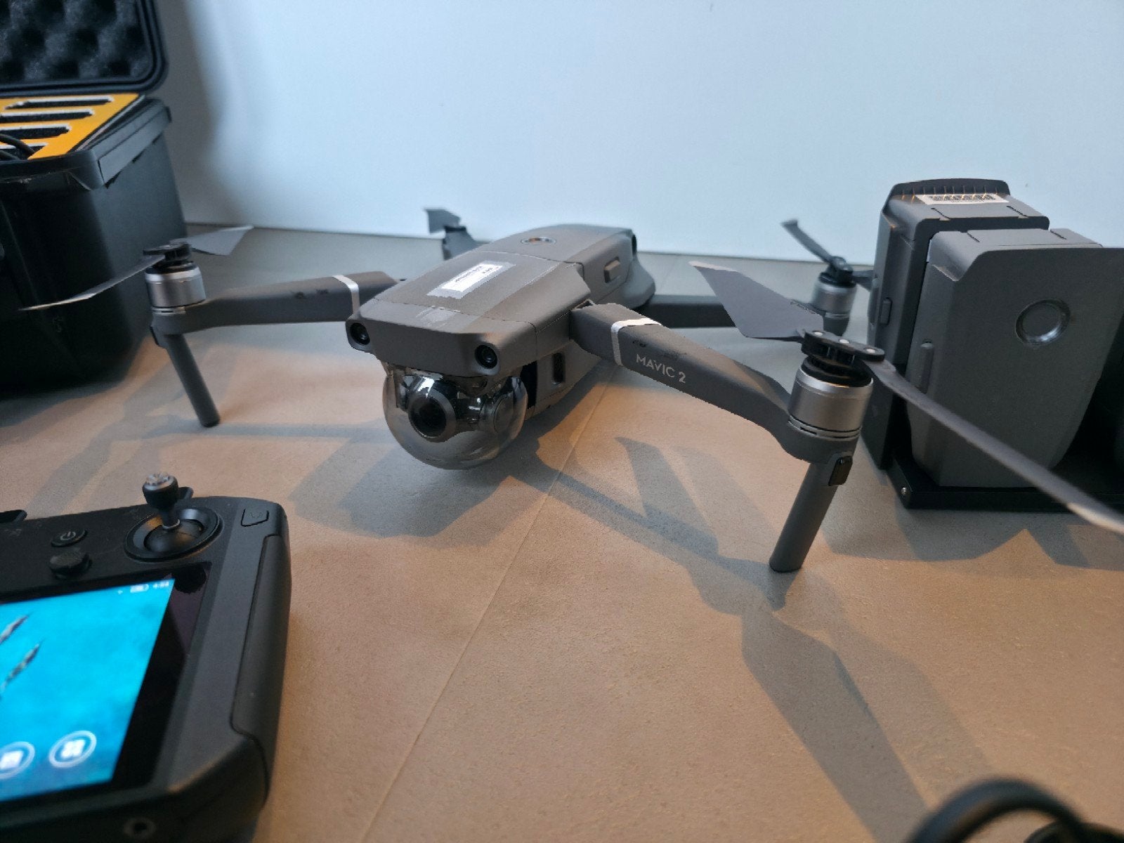 DJI Mavic 2 Zoom Complete Set | Smart Controller | 4 Batteri, Enlèvement ou Envoi, DJI