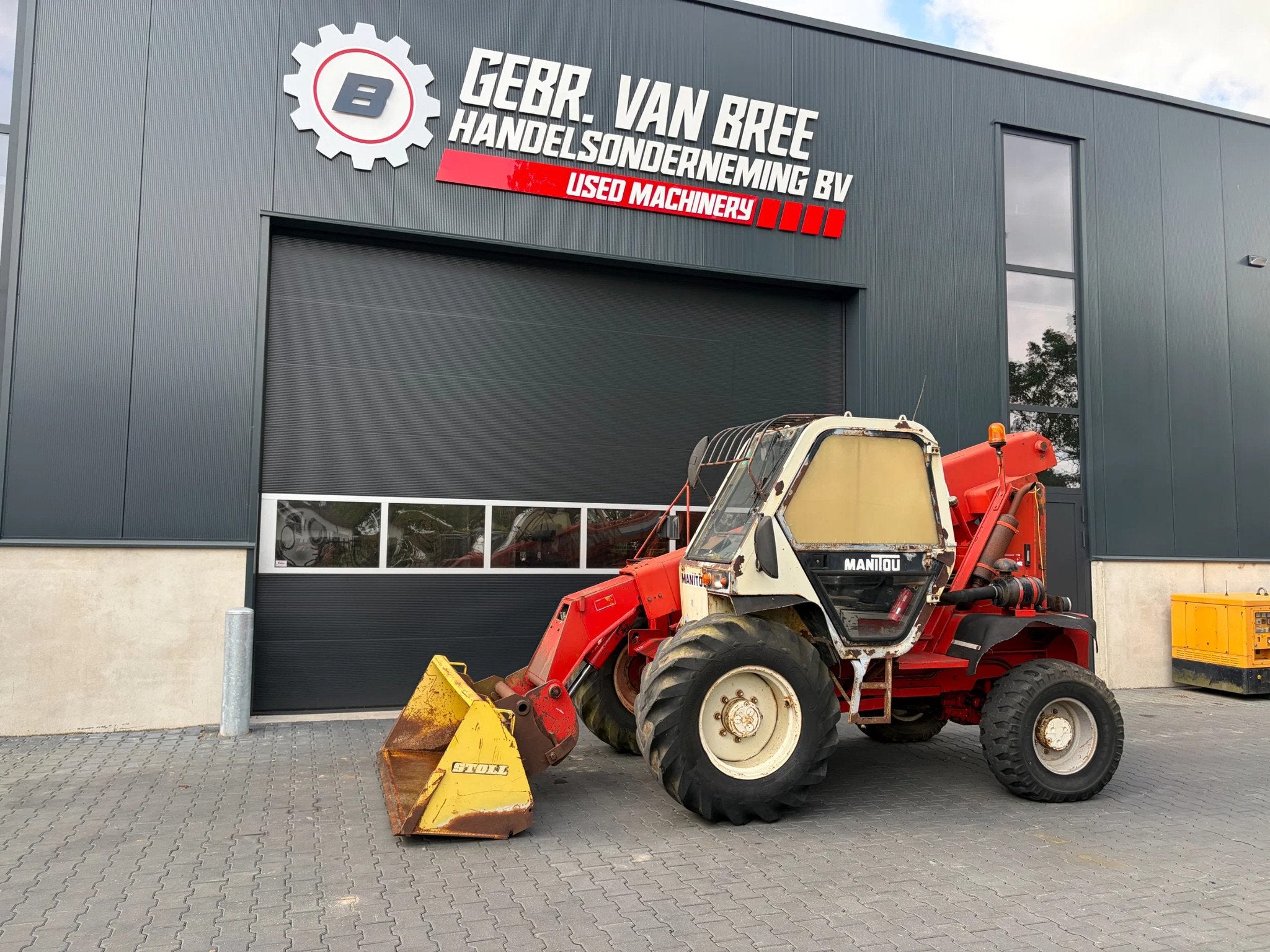 Manitou MT425CP verreiker (année de construction 1990), Chariot télescopique