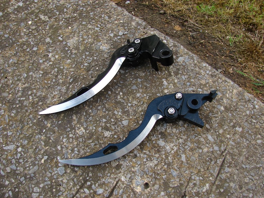 Kawasaki z750/r, z1000/sx , zx6r/636 , zx10r /ninja/ leviers, Enlèvement ou Envoi, Comme neuf