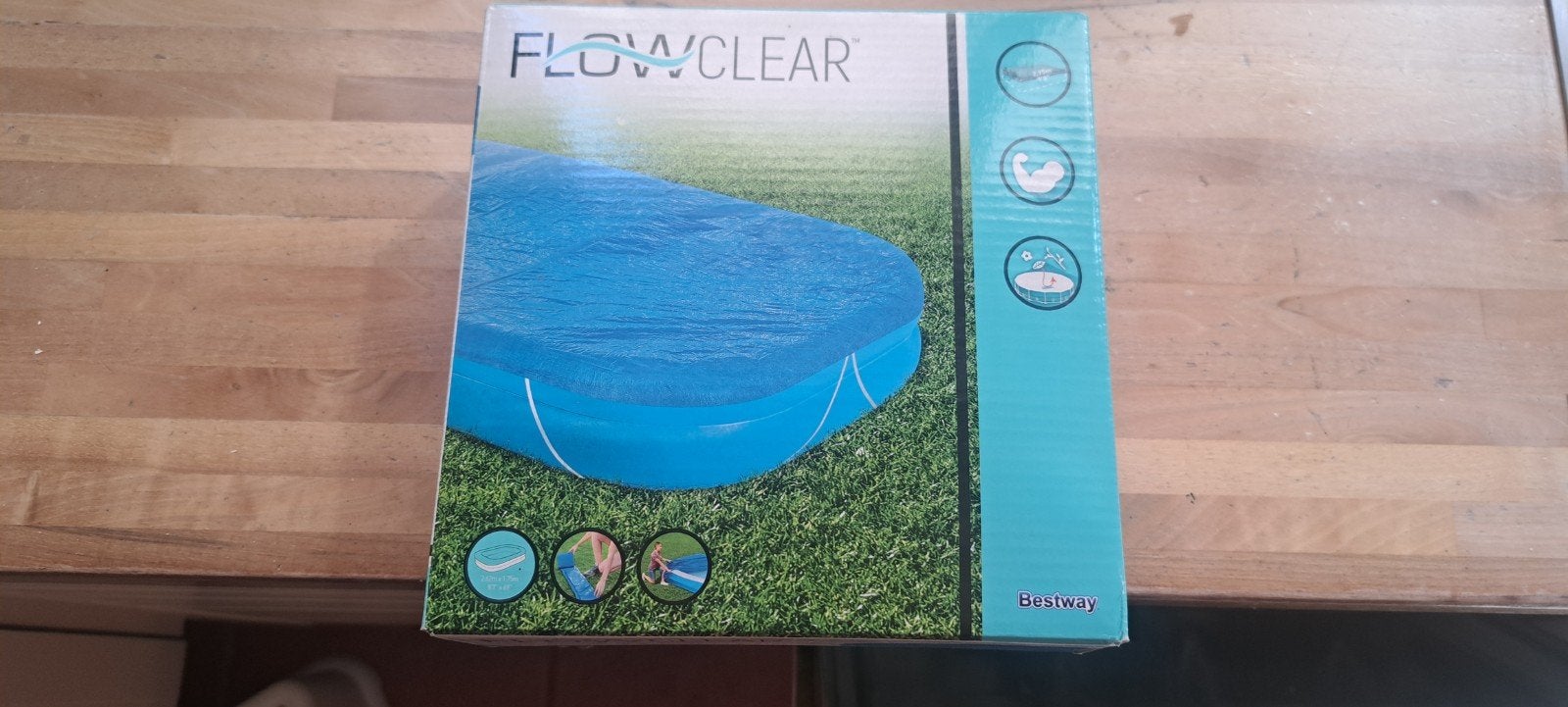 couverture de piscine, neuve encore dans le colis, Enlèvement, Neuf, Couverture de piscine