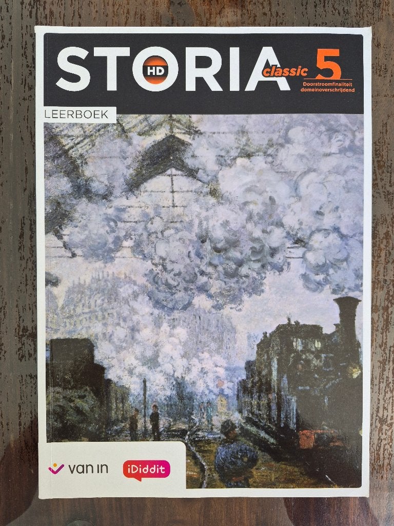 Storia Classic 5 Leerboek, ASO, Geschiedenis, Ophalen of Verzenden, Zo goed als nieuw