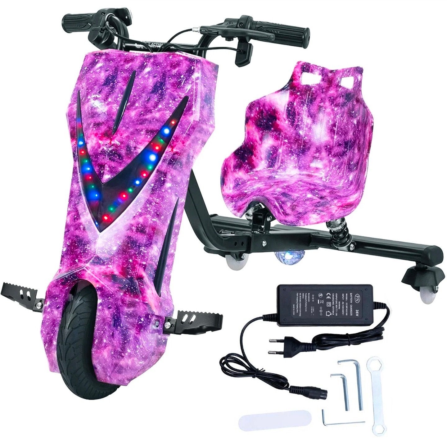 elektrische Drift Trike 250W 36V, Kinderen en Baby's, Speelgoed | Buiten | Accuvoertuigen, Ophalen of Verzenden