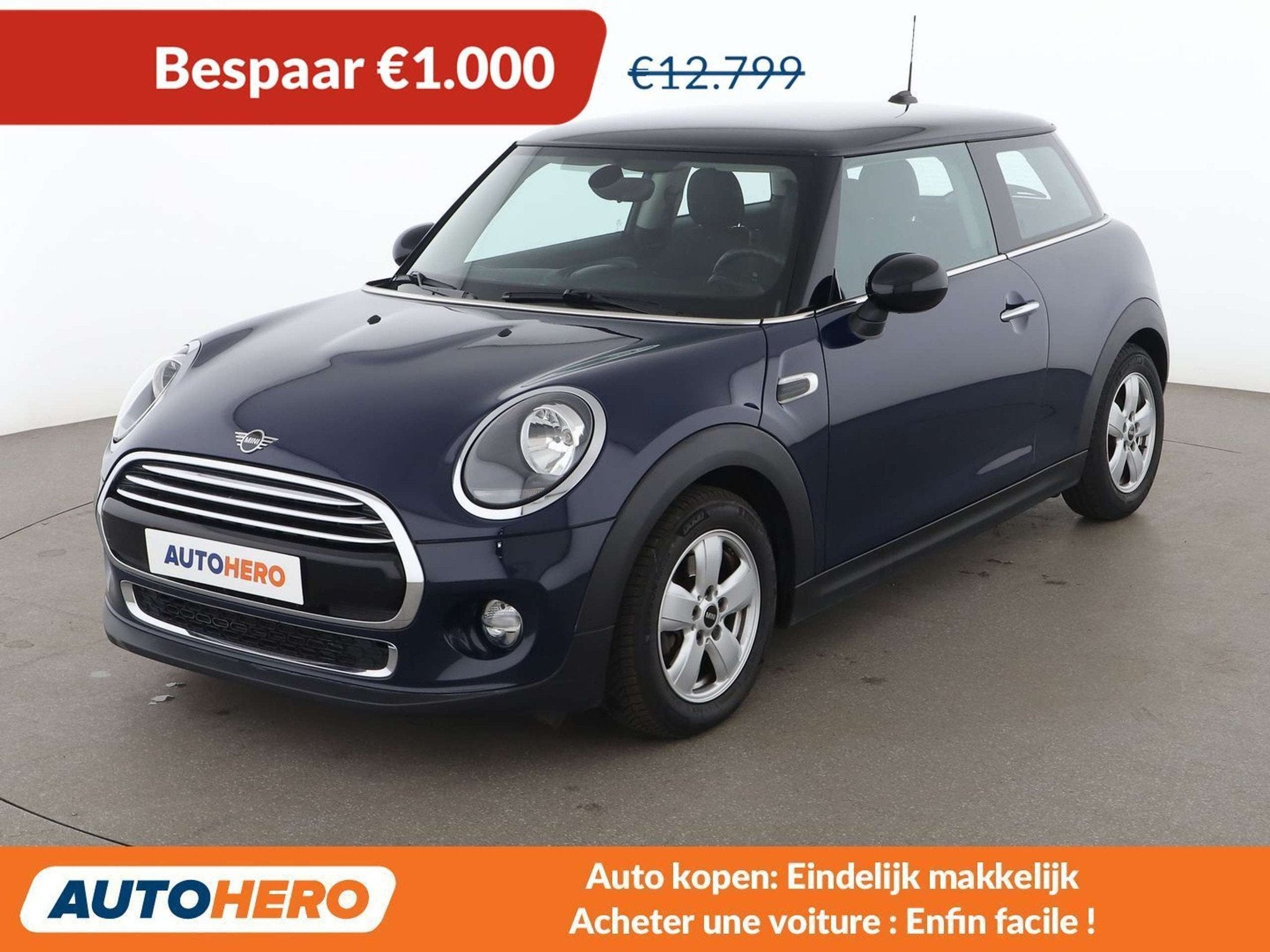 MINI Cooper Cooper (année de construction 2018), Autos, 100 kW, 1160 kg, Euro 6, Boîte manuelle