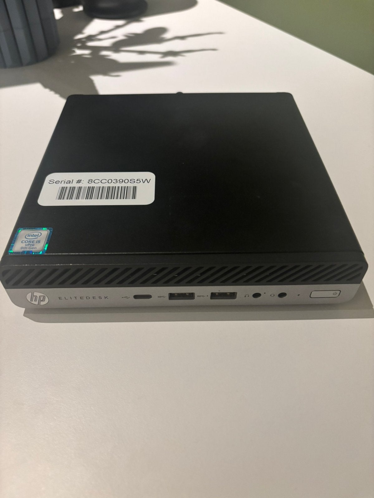 HP EliteDesk 800 G5 Desktop Mini, Computers en Software, Windows Laptops, Ophalen, 2 tot 3 Ghz, 8 GB, Zo goed als nieuw