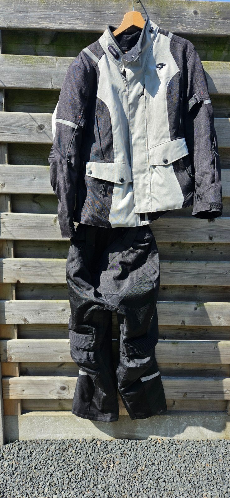 textiel motorpak GF, Motoren, Kleding | Motorkleding, Ophalen, Tweedehands, Dames, Combipak