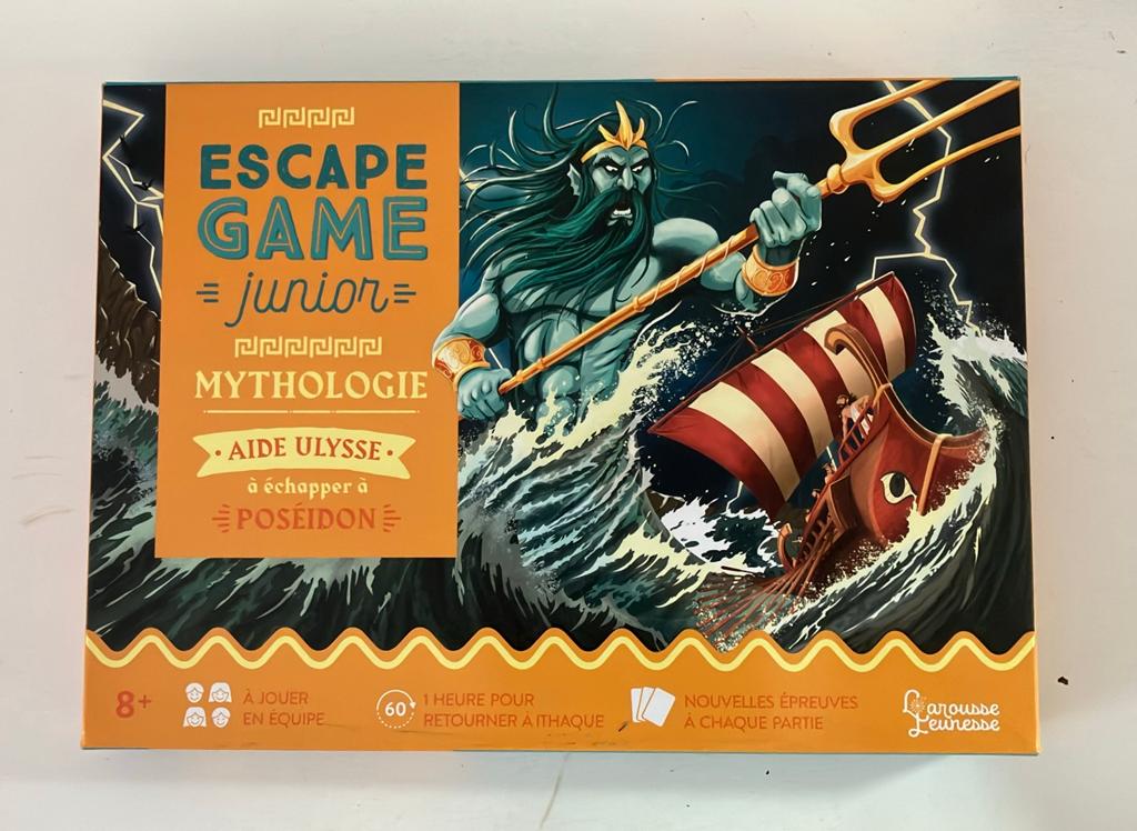 Escape Game Jr mythologie: Aide Ulysse à échapper à Poséidon, Hobby en Vrije tijd, Gezelschapsspellen | Overige, Ophalen of Verzenden