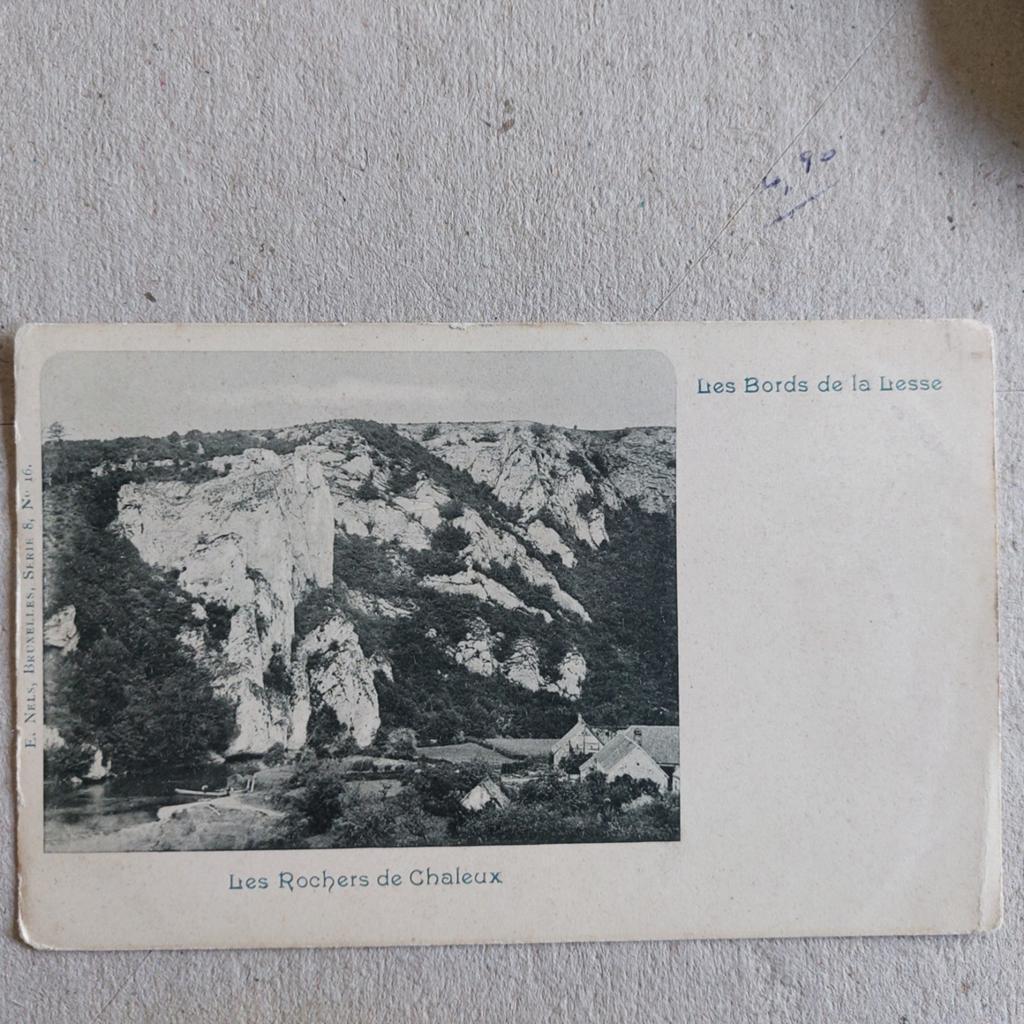 Oude postkaart: les rochers de Chaleux, Verzamelen, Postkaarten | België, Ophalen of Verzenden