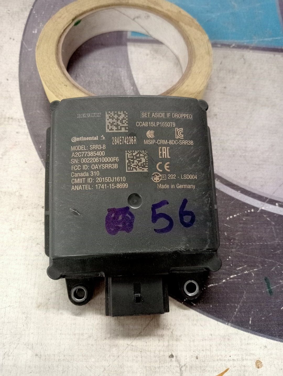 Renault Capture ACC Radar Sensor A2C77385400, Gebruikt, -, Renault, -
