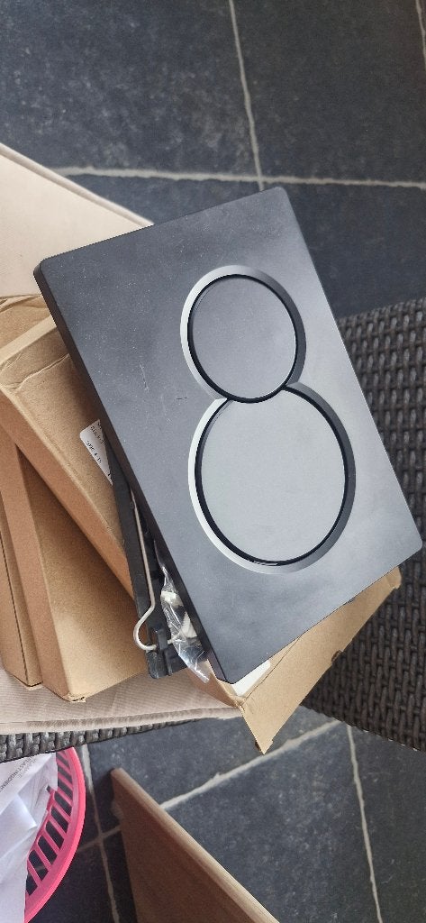 bedieningsplaat geberit zwart, Doe-het-zelf en Bouw, Ophalen, Nieuw, Toilet