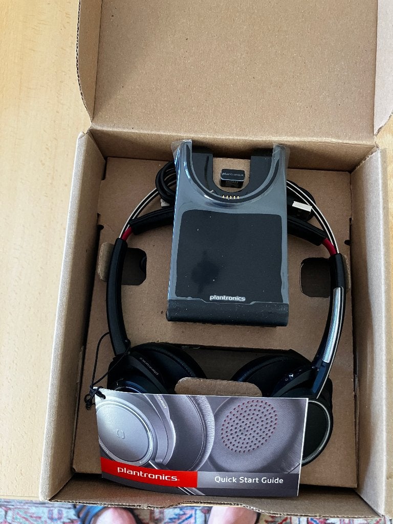 Plantronics headset Voyager B825 _M/Voyager  4320, Computers en Software, Headsets, Plantronics, Nieuw, Ophalen of Verzenden, Draadloos