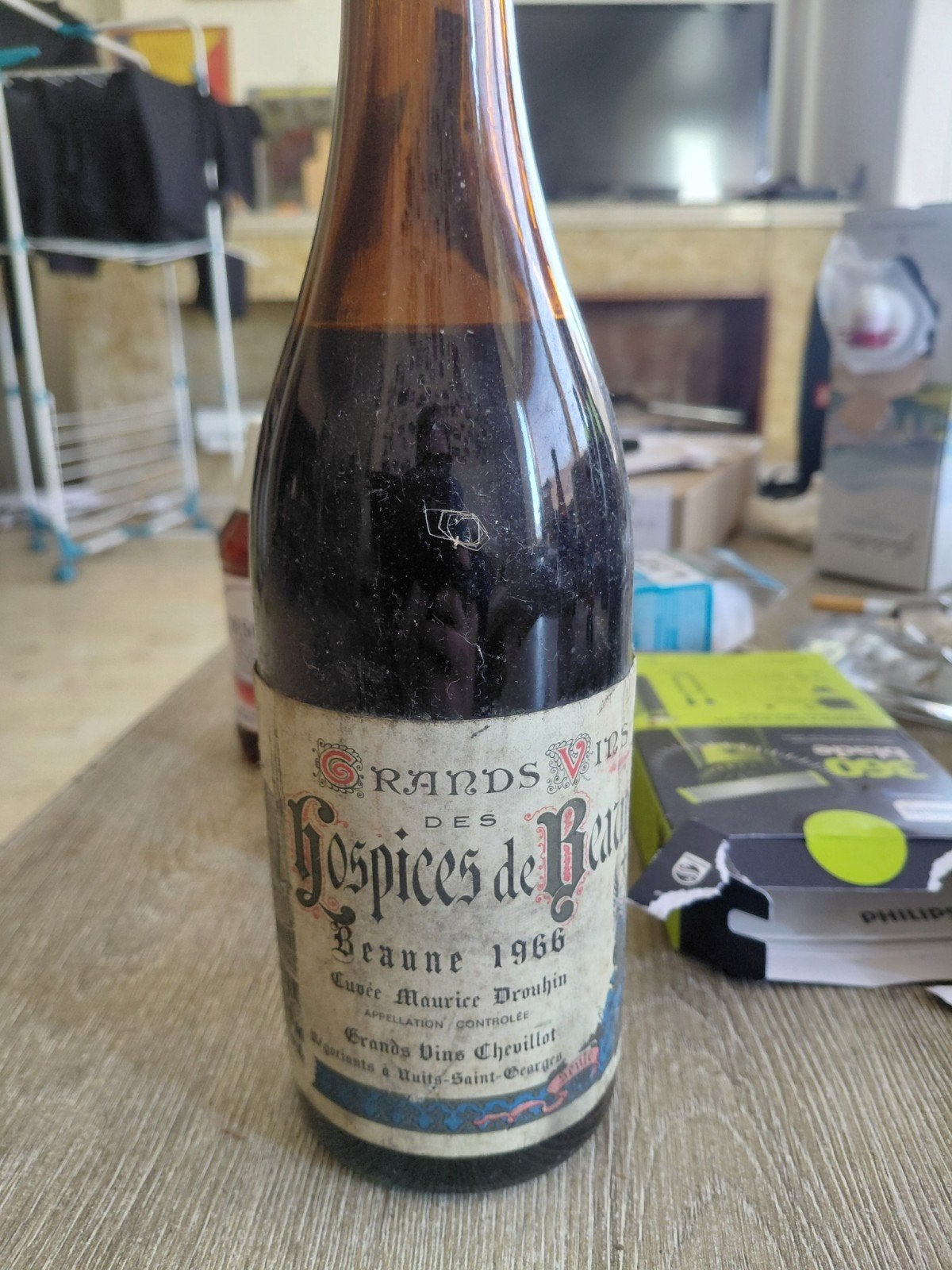 Hospices de Beaune 1966 – Cuvée Maurice Drouhin – oude Bourg, Verzamelen, Ophalen, Frankrijk