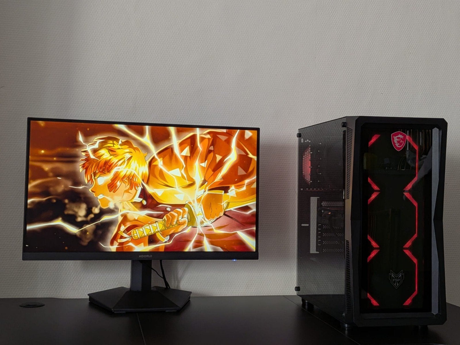 PC-gaming - Ryzen 5 5600 + RTX 4060 Eagle OC (3 ventilatoren, Computers en Software, Desktop Pc's, Nieuw, 4 Ghz of meer, SSD, 16 GB