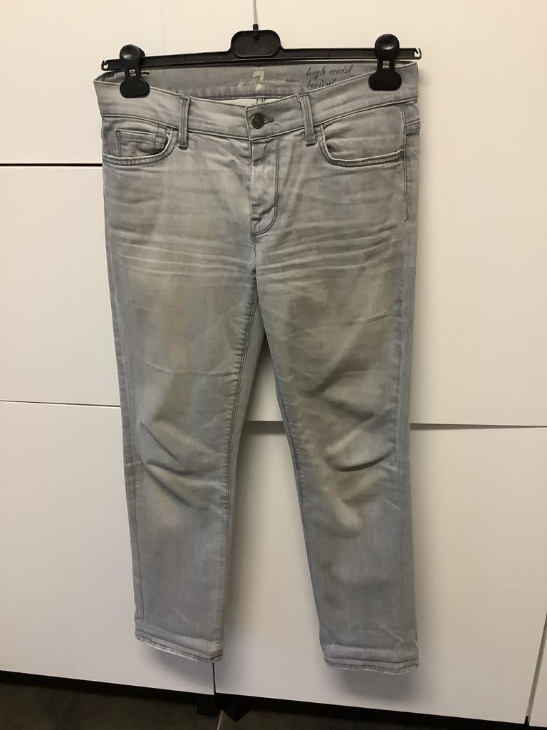Jeansbroek dames, Ophalen of Verzenden, Zo goed als nieuw, Grijs
