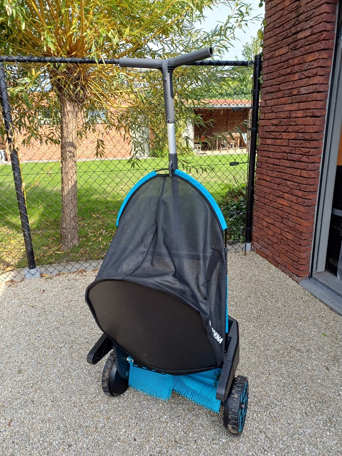 Gardena Bladverzamelaar - Tuinkar - Zonder motor, Tuin en Terras, Ophalen, Zo goed als nieuw, Gardena