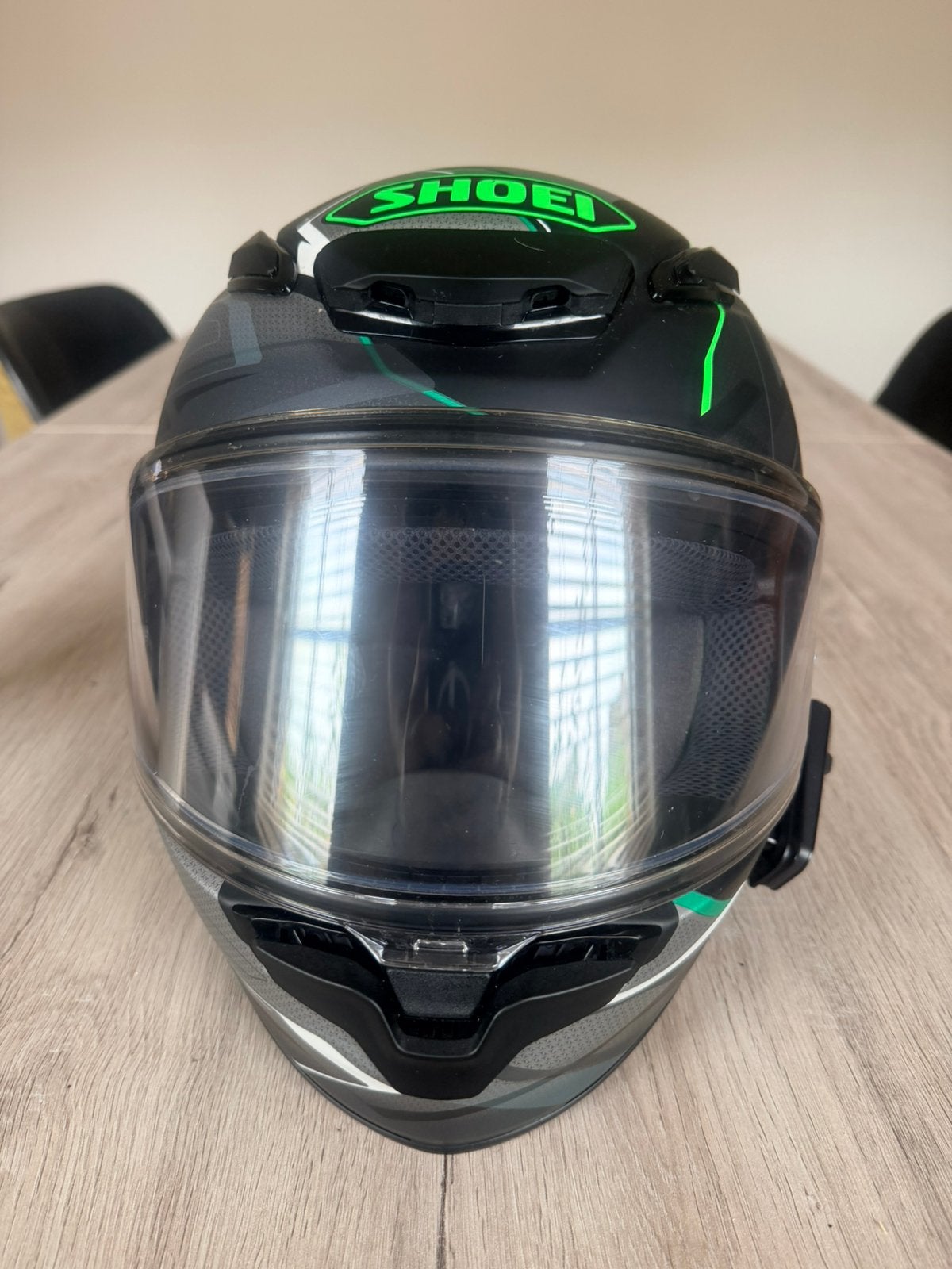 Moto helm, Motoren, Ophalen, Shoei