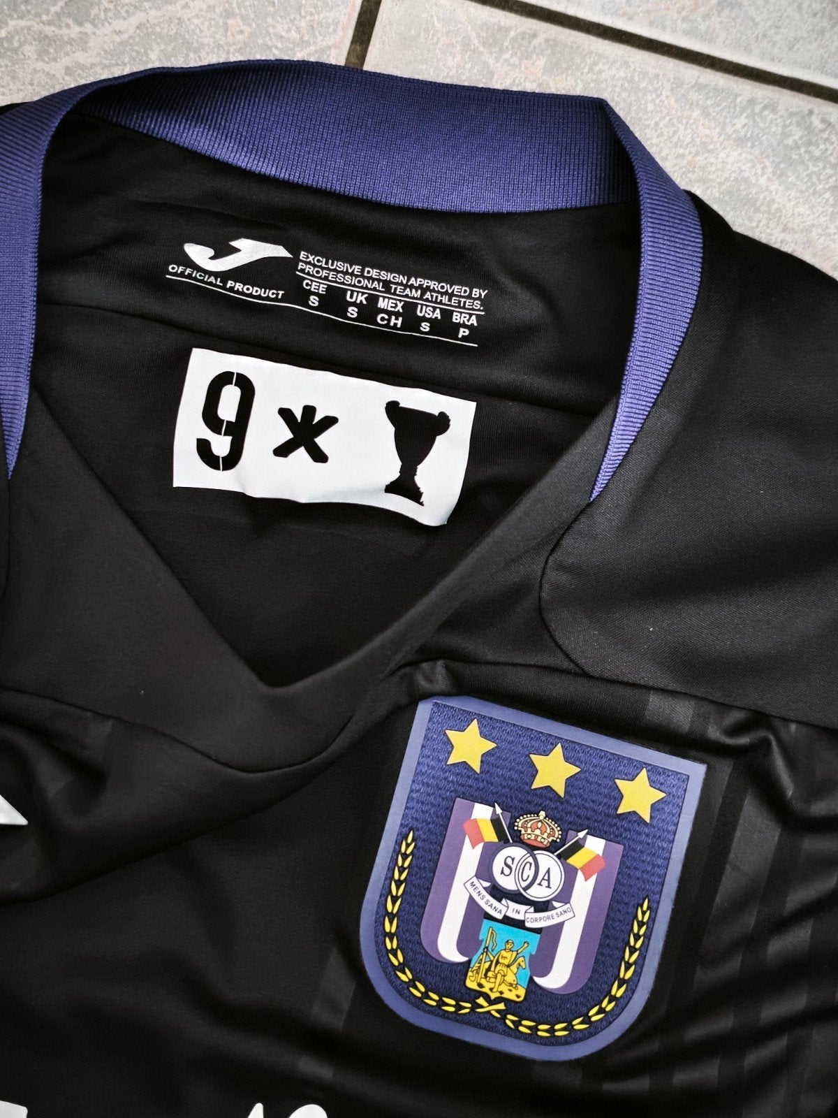 Maillot spécial croky cup RSC Anderlecht shirt, Sports & Fitness, Enlèvement ou Envoi, Maillot
