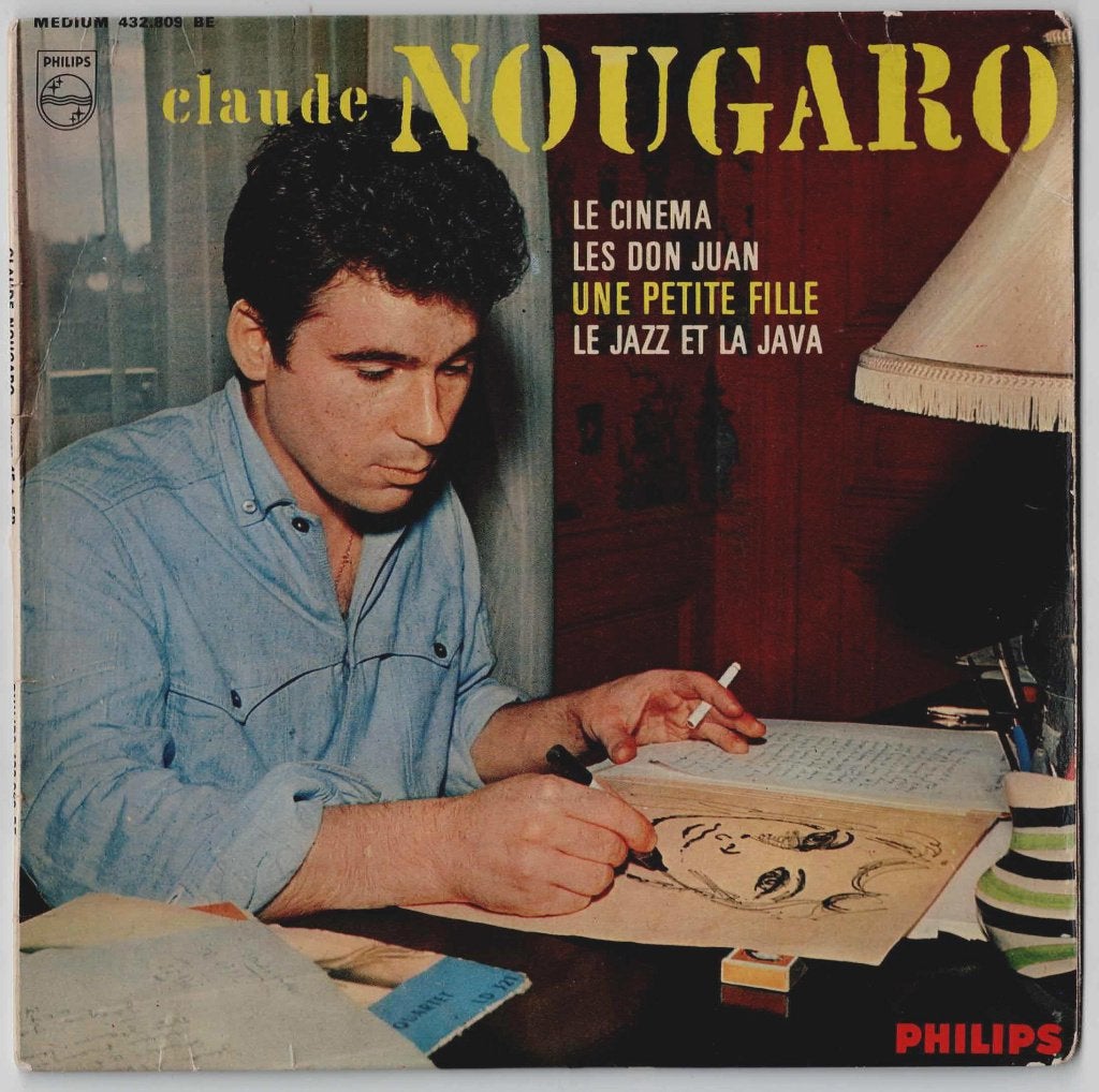Claude Nougaro - Le Cinéma - Les Don Juan  ....EP, Gebruikt, 7 inch, Ophalen of Verzenden, EP