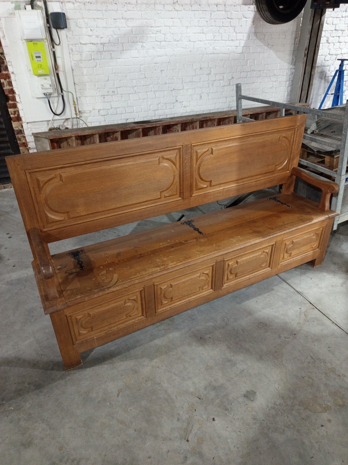 Banc en chêne, Maison & Meubles, Enlèvement