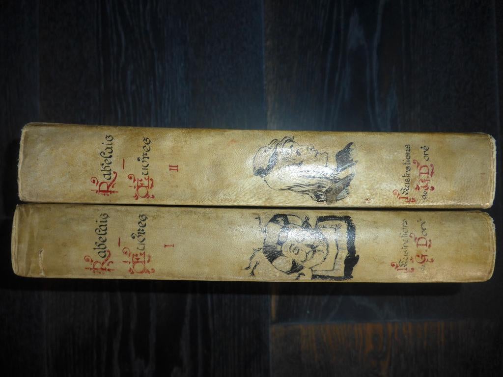 Rabelais - Les Oeuvres 1 & 2 -illus G.Doré-1928, Ophalen of Verzenden, Rabelais