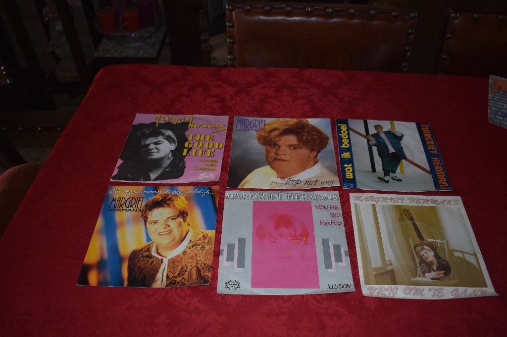 45t van  Margriet HERMANS, CD & DVD, Enlèvement ou Envoi, 7 inch, Comme neuf, Chanson réaliste ou Smartlap