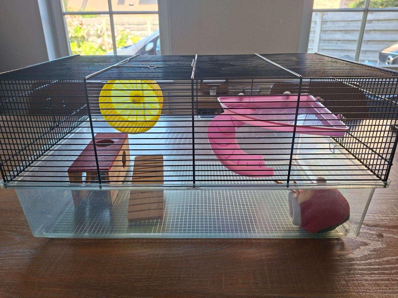 Hamsterkooi met accessoires, Animaux & Accessoires, Rongeurs & Lapins | Cages & Clapiers, Moins de 60 cm, Cage, Utilisé, Hamster