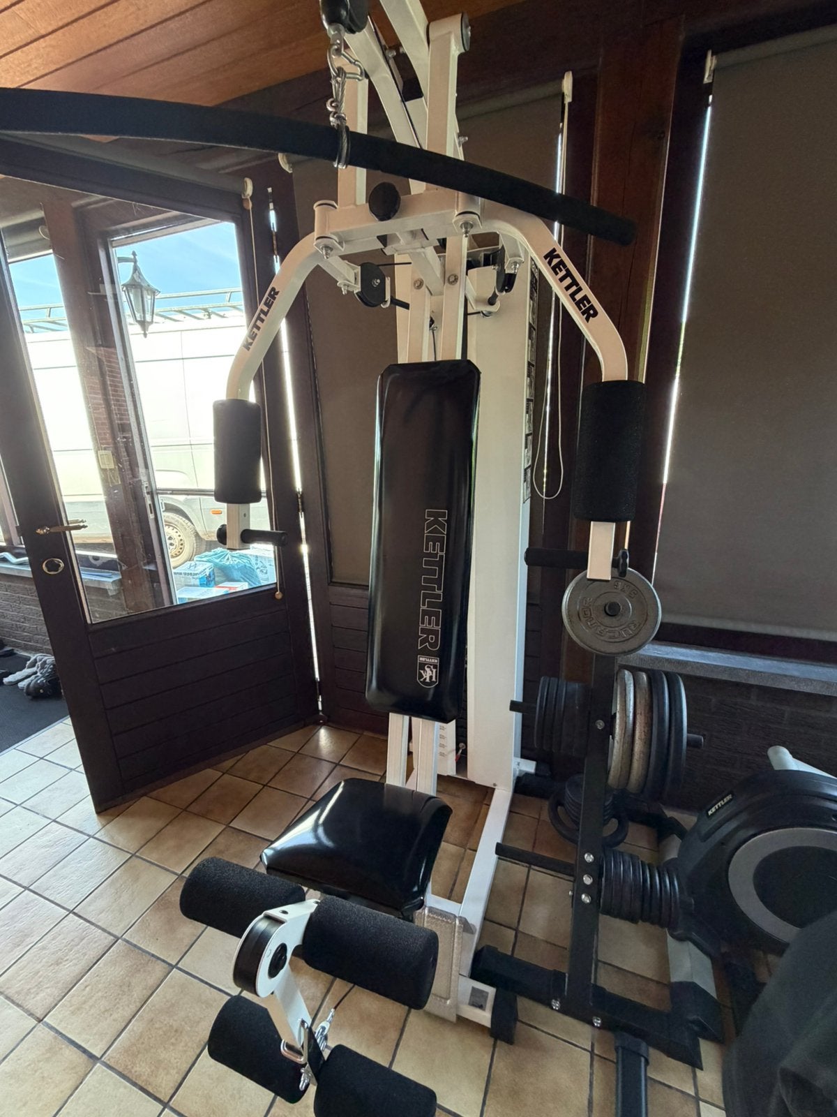 Le multi-gym Kettler est équipé d'un nouveau câble !, Enlèvement, Comme neuf, Bras, Centrale électrique