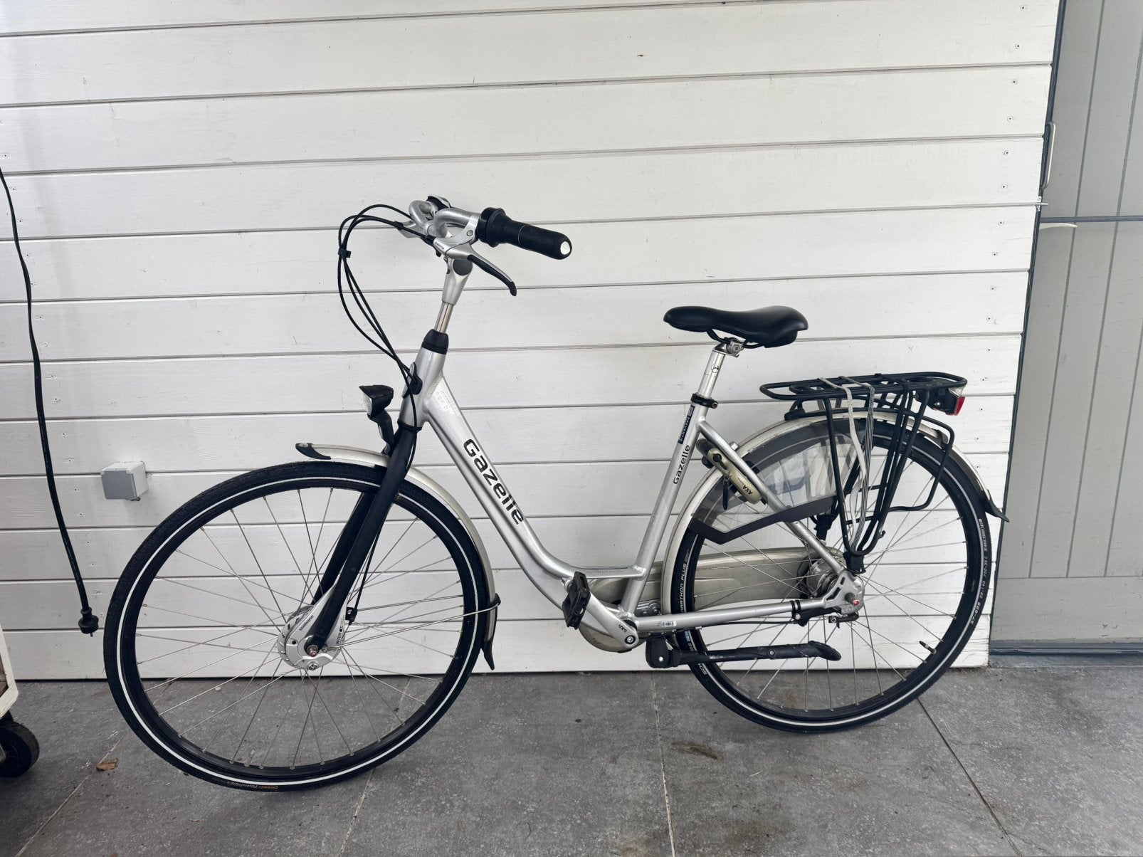 Damesfiets gazelle orange, Fietsen en Brommers, Ophalen, 47 tot 50 cm, Versnellingen, Zo goed als nieuw