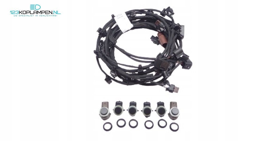 Audi Q7 4M kabelboom voorbumper 6 PDC Side Assist voetganger, -, Verzenden, Nieuw, Audi