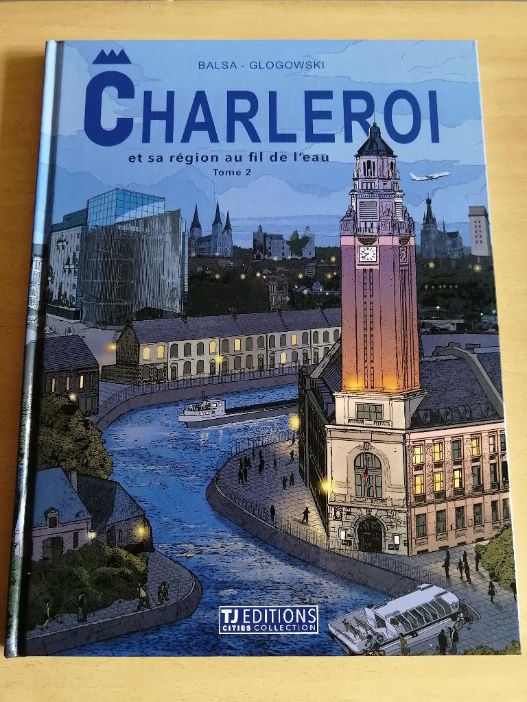 BD Charleroi et sa région au fil de l'eau de Glogowski 2023, Eén stripboek, Ophalen of Verzenden, Zo goed als nieuw