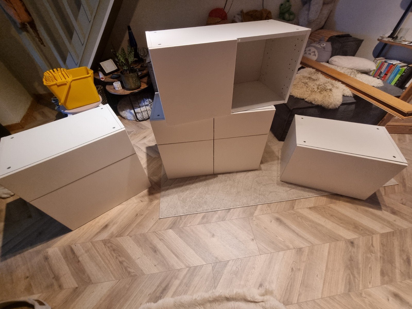 Armoires Ikea Metod, Maison & Meubles, 1 ou 2 tiroirs, Enlèvement, Utilisé
