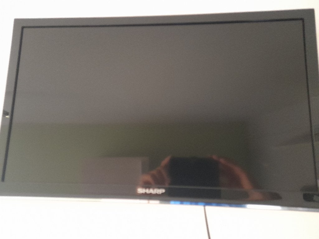 Televisie, Audio, Tv en Foto, Televisies, Ophalen, Gebruikt, Sharp