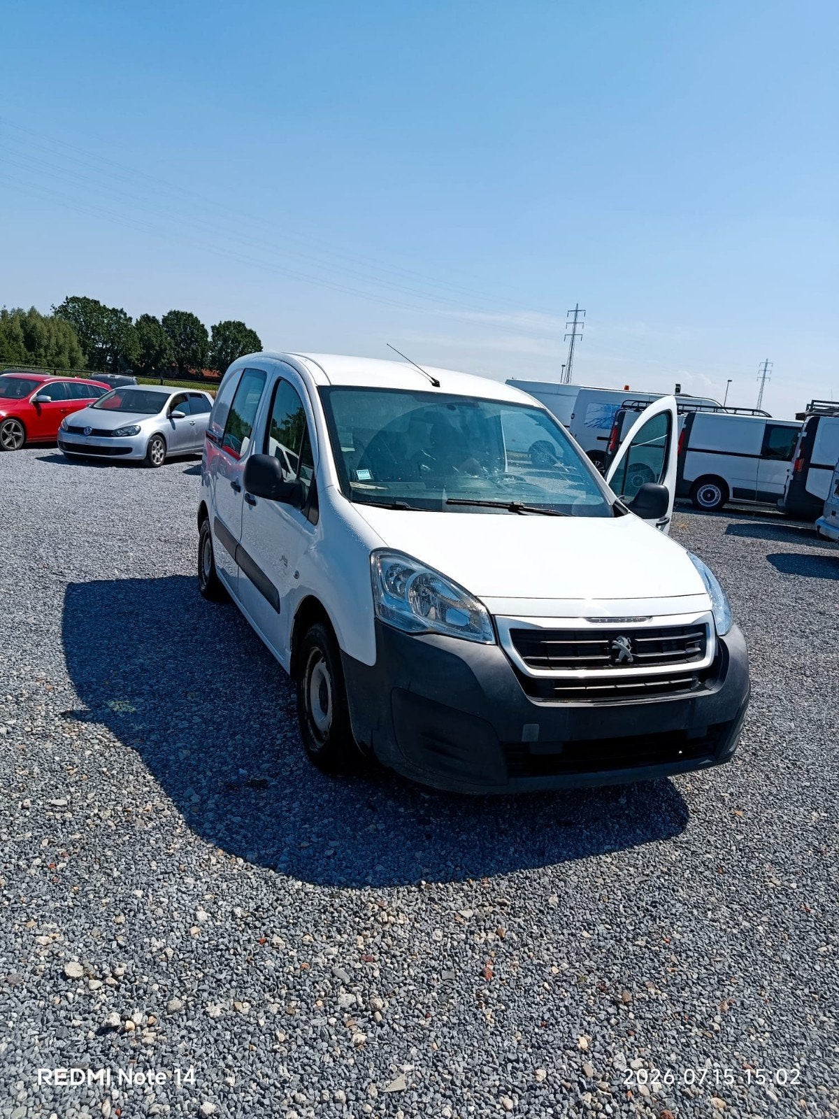 Peugeot Partner 1.6 HDi — Euro 6 — 2017 — Cargo léger, Entreprise, Achat