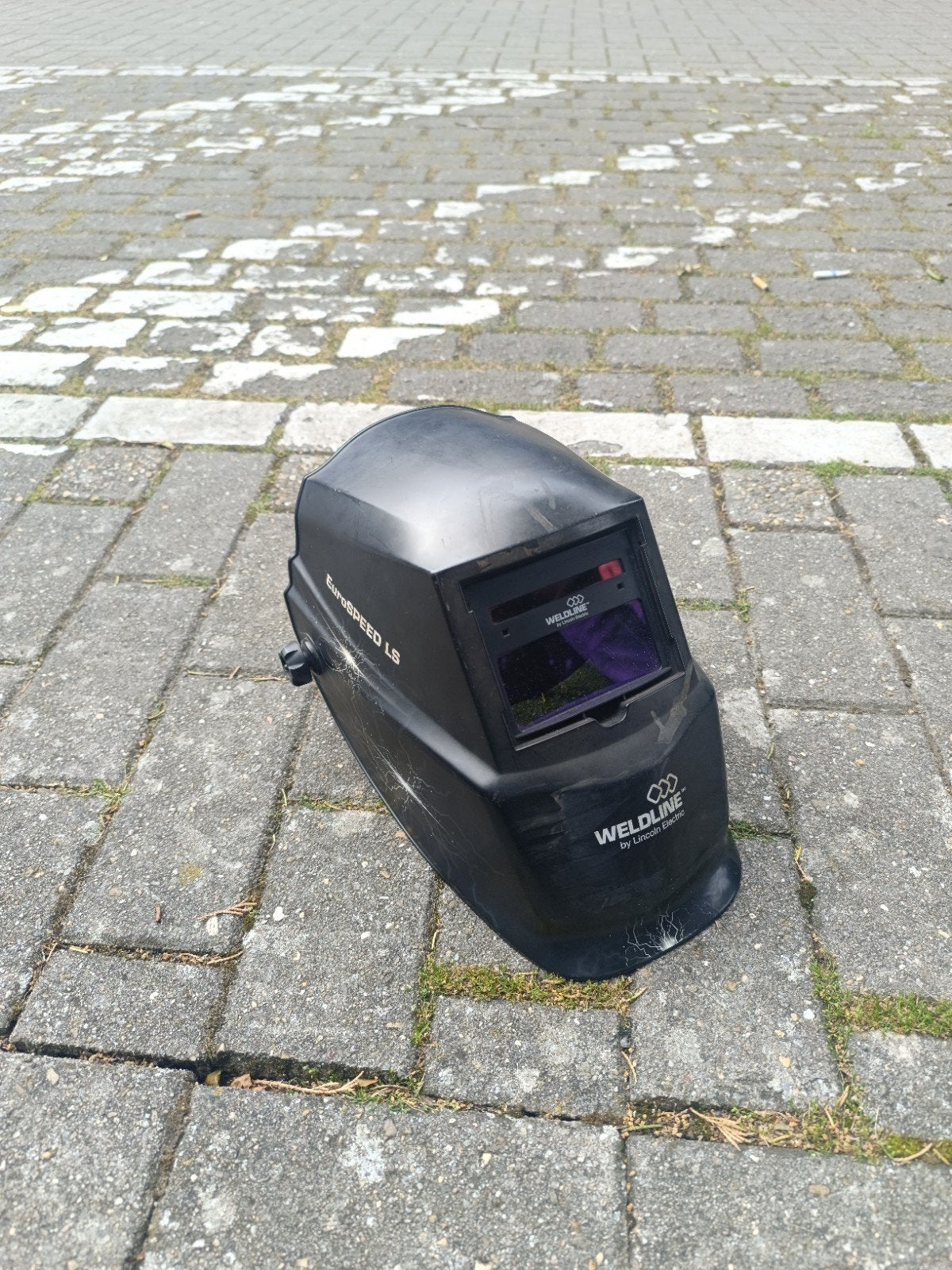 Lashelm-weldline (200 euro origineel), Doe-het-zelf en Bouw, Laskappen, Ophalen, Zo goed als nieuw