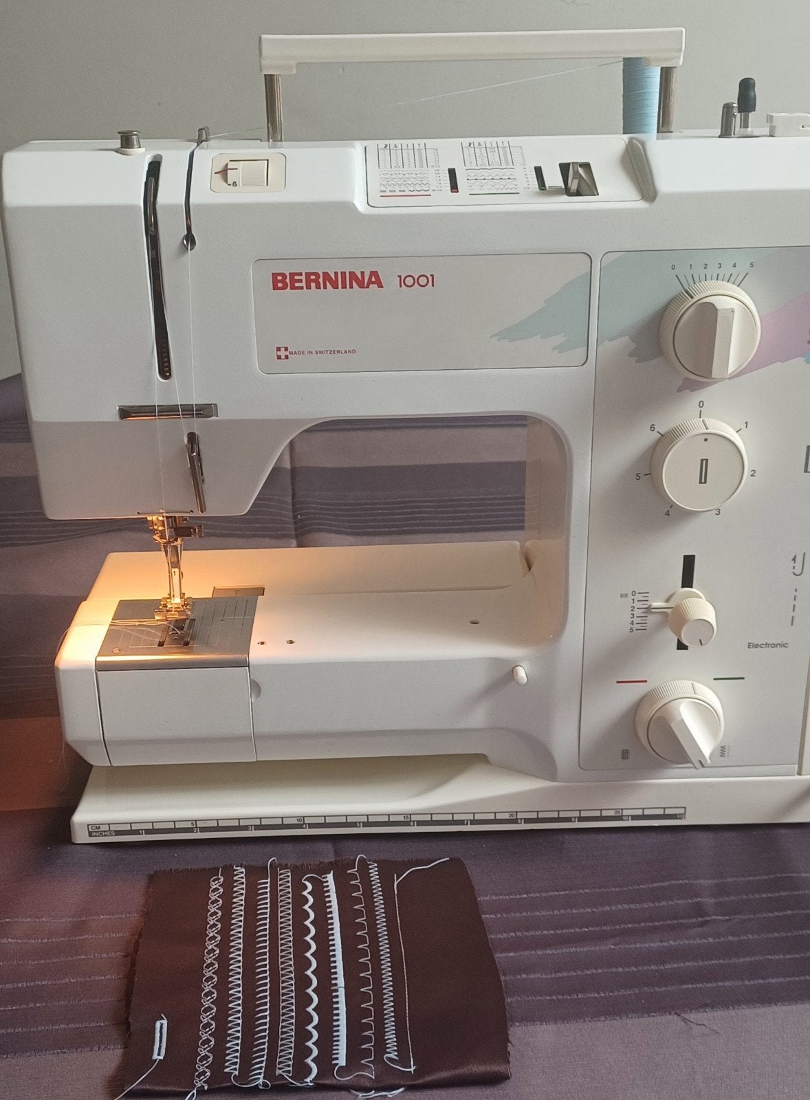 Bernina naaimachine als nieuw, Hobby en Vrije tijd, Ophalen of Verzenden, Naaimachine, Bernina