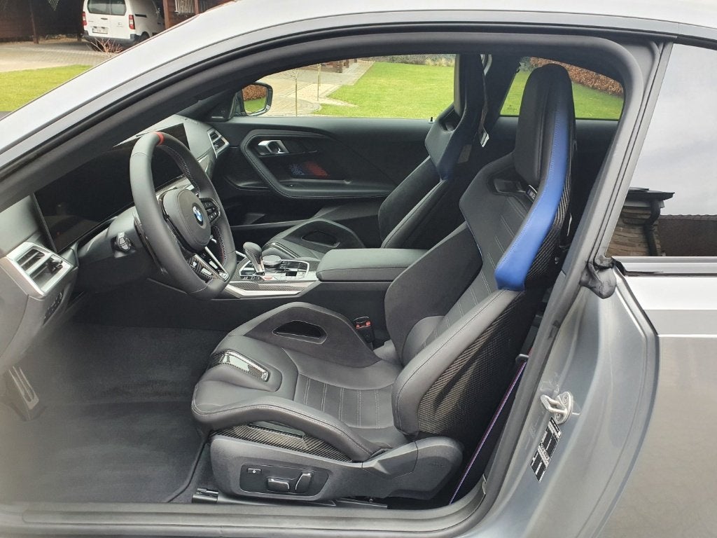 BMW G87 M2 carbon zetels, Autos, Euro 6, Carnet d'entretien, Noir, 2 portes