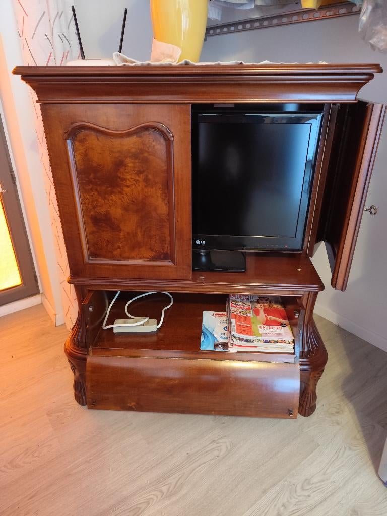 Meubels, Huis en Inrichting, Kasten |Televisiemeubels, Ophalen, Gebruikt, Kersenhout