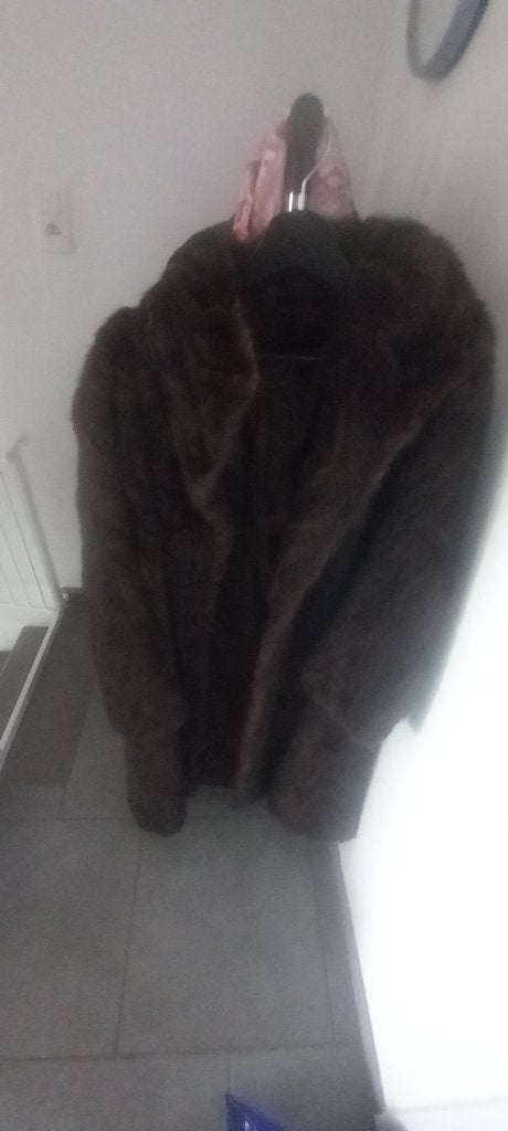Manteau vison, Kleding | Dames, Jassen | Winter, Ophalen, Autre, Bruin, Maat 42/44 (L)