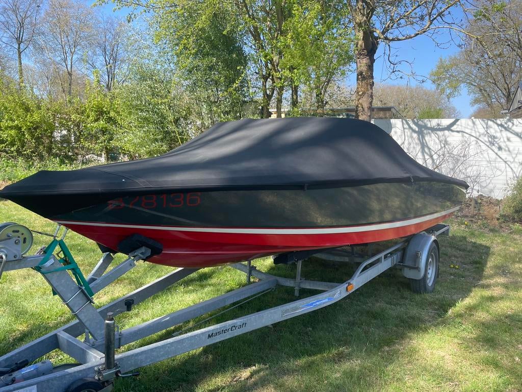 Mastercraft prostar 190 2007, Watersport en Boten, Ophalen, Gebruikt, Binnenboordmotor, Overige brandstoffen