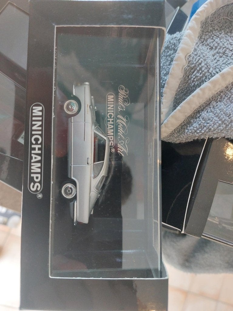 Minichamps NSU Sport Prinz 1959-67 Silver met 1/43, Hobby en Vrije tijd, Ophalen of Verzenden, Nieuw, Auto, MiniChamps