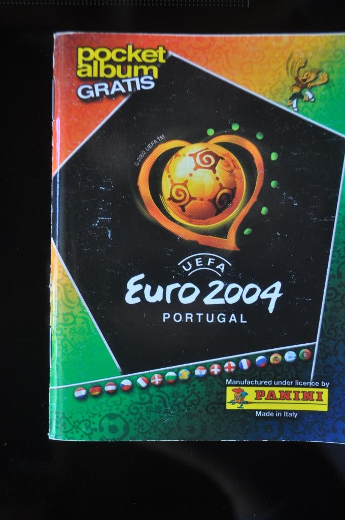 PANINI LEEG POCKET ALBUM EURO 2004 PORTUGAL, Enlèvement ou Envoi, Comme neuf