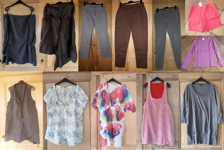 Lot de vêtements pour dames (taille 42 - XL), Enlèvement ou Envoi, Porté, Taille 42/44 (L)