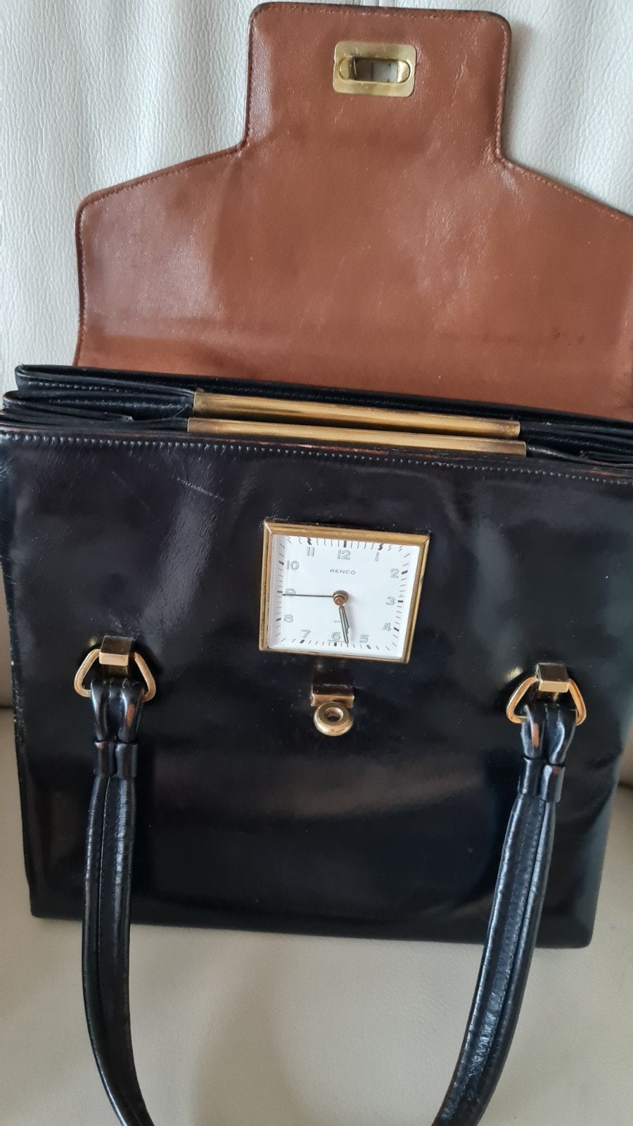 Zeer unieke vintage handtas, Handtassen en Accessoires, Tassen | Damestassen, Ophalen of Verzenden, Handtas