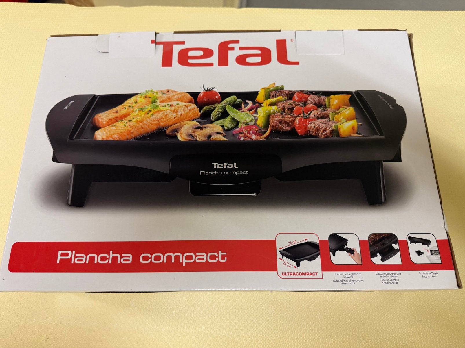 Plancha Tefal neuf, Electroménager, Enlèvement ou Envoi, Comme neuf