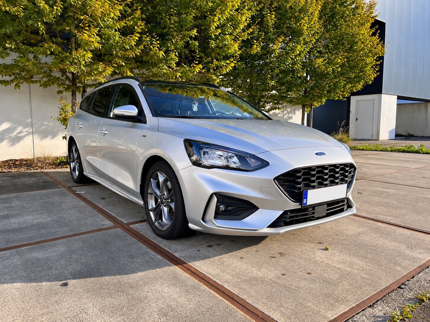 Ford Focus ST-line - Pano|Navi|Camera|Verw.Zetels, Auto's, Stof, Zwart, Break, 5 deurs