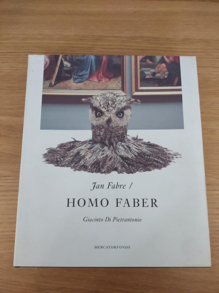 Jan Fabre / homo Faber met handtekening., Antiek en Kunst, Ophalen